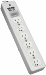 Hospital-Grade Surge Protector with 6 Outlets, 15 ft Cord, 1050 Joules