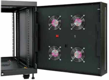 SmartRack 12U Mid-Depth Rack Enclosure, IP54, 1000 lbs Capacity