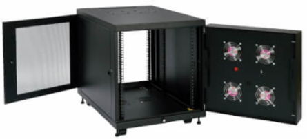 SmartRack 12U Mid-Depth Rack Enclosure, IP54, 1000 lbs Capacity