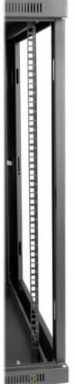18U Mid-Depth Rack Enclosure Cabinet, 1000 lbs Capacity, 28.31 Inch Depth