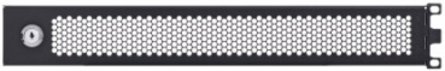 SmartRack Hinged Standoff Security Cage for Rack Equipment, 1U, Front