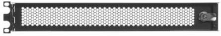 SmartRack Hinged Standoff Security Cage for Rack Equipment, 1U, Front