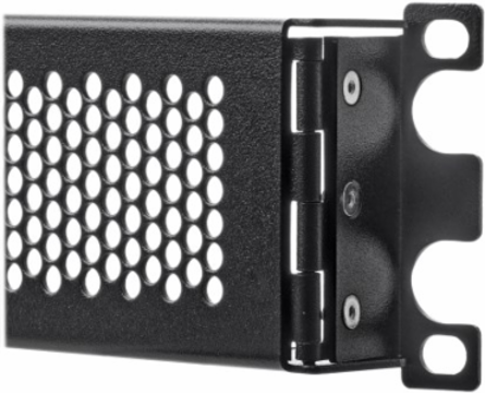 SmartRack Hinged Standoff Security Cage for Rack Equipment, 1U, Front
