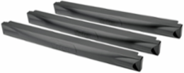 19 Inch 1U Blanking Panel Kit, Toolless Mounting, 50 Pieces