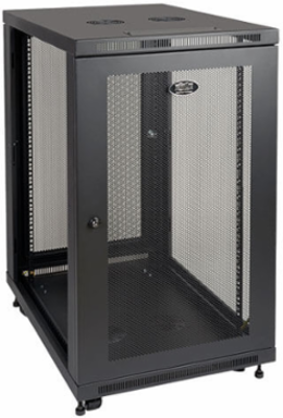 24U Mid-Depth Rack Enclosure Cabinet, 33 Inch Depth, 1000 lbs Capacity