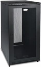 24U Mid-Depth Rack Enclosure Cabinet, 33 Inch Depth, 1000 lbs Capacity