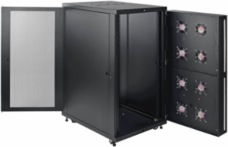 24U Rack Enclosure Cabinet, 1000 lb Capacity, 3 to 32.5 Inch Depth, IP54 Rated