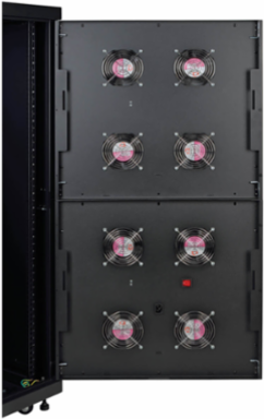 24U Rack Enclosure Cabinet, 1000 lb Capacity, 3 to 32.5 Inch Depth, IP54 Rated