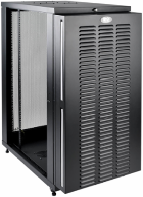 24U Rack Enclosure Cabinet, 1000 lb Capacity, 3 to 32.5 Inch Depth, IP54 Rated