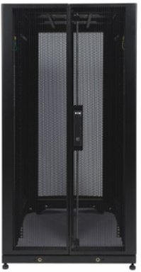 25U Server Rack Enclosure Cabinet, 42 Inch Depth, 3000 lb Capacity, Black
