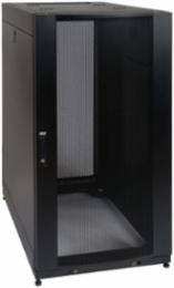 25U Server Rack Enclosure Cabinet, 42 Inch Depth, 3000 lb Capacity, Black