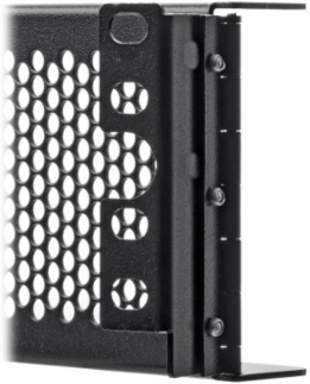 Security Cage, Hinged Standoff, 2U, Front