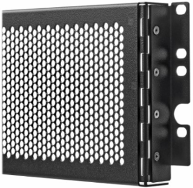 Security Cage, Hinged Standoff, 3U, Front