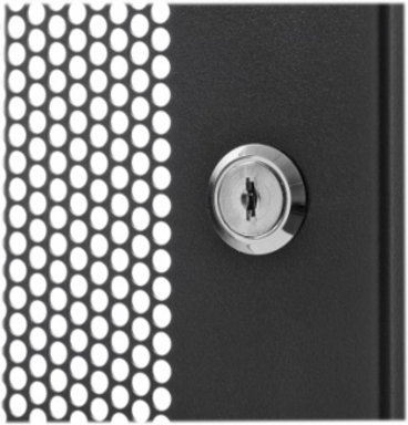 Security Cage, Hinged Standoff, 3U, Front