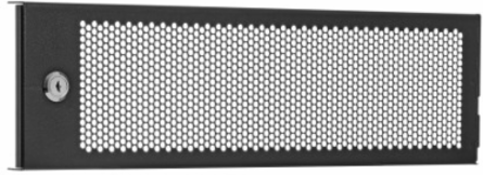 Security Cage, Hinged Standoff, 3U, Front