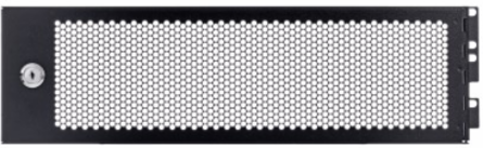 Security Cage, Hinged Standoff, 3U, Front