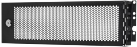 Security Cage, Hinged Standoff, 3U, Front