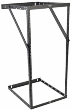 42U Mid-Depth Open Frame Rack, 3000 lb Capacity, 36 Inch Depth