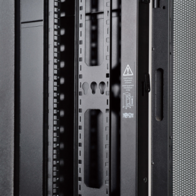 42U Server Rack Enclosure Cabinet, 27.75 Inch Depth, 3000 lb Capacity