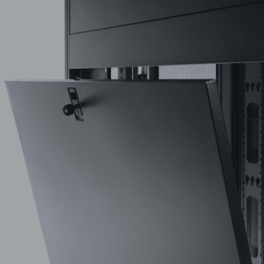 42U Server Rack Enclosure Cabinet, 27.75 Inch Depth, 3000 lb Capacity