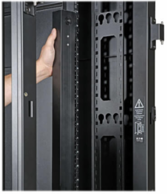 42U Server Rack Enclosure Cabinet, 27.75 Inch Depth, 3000 lb Capacity