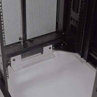 42U Server Rack Enclosure Cabinet, 27.75 Inch Depth, 3000 lb Capacity