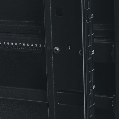 42U Server Rack Enclosure Cabinet, 27.75 Inch Depth, 3000 lb Capacity