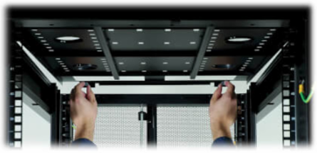 42U Server Rack Enclosure Cabinet, 27.75 Inch Depth, 3000 lb Capacity