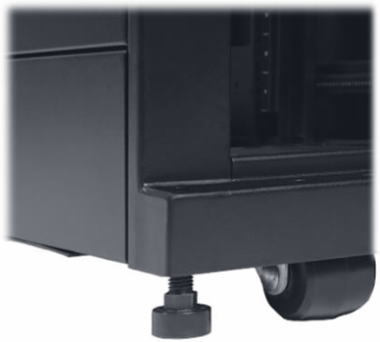 42U Server Rack Enclosure Cabinet, 27.75 Inch Depth, 3000 lb Capacity