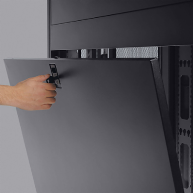 42U Server Rack Enclosure Cabinet, 27.75 Inch Depth, 3000 lb Capacity