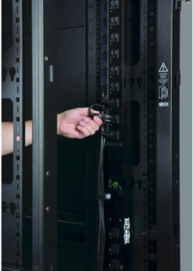 42U Server Rack Enclosure Cabinet, 27.75 Inch Depth, 3000 lb Capacity