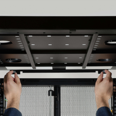 42U Server Rack Enclosure Cabinet, 27.75 Inch Depth, 3000 lb Capacity