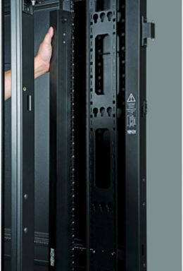 42U Server Rack Enclosure Cabinet, 27.75 Inch Depth, 3000 lb Capacity