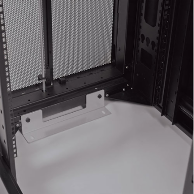 42U Co-Location Rack Enclosure Cabinet, Standard Depth, 3000 lbs Capacity