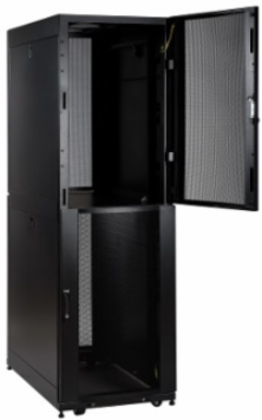 42U Co-Location Rack Enclosure Cabinet, Standard Depth, 3000 lbs Capacity