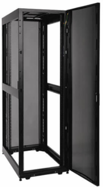 42U Rack Enclosure Cabinet Kit, 3000 lb Stationary Capacity, 37 Inch Max Device Depth