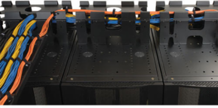 42U Shallow Rack Enclosure Cabinet, 3000 lb Capacity, 27 Inch Depth