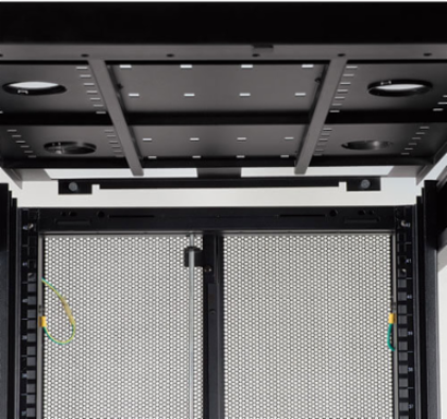 42U Shallow Rack Enclosure Cabinet, 3000 lb Capacity, 27 Inch Depth