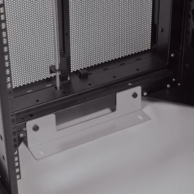 42U Shallow Rack Enclosure Cabinet, 3000 lb Capacity, 27 Inch Depth