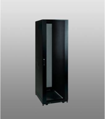 42U Shallow Rack Enclosure Cabinet, 3000 lb Capacity, 27 Inch Depth