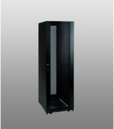 42U Shallow Rack Enclosure Cabinet, 3000 lb Capacity, 27 Inch Depth