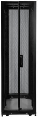 42U SmartRack Shallow Depth Rack Enclosure Cabinet, 2250 lb Rolling Capacity, 32 Inch Depth