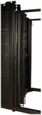 42U Wide Rack Enclosure Cabinet, 3000 lbs Capacity, Vented Design, Cable Management