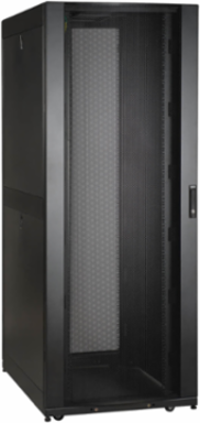42U Wide Rack Enclosure Cabinet, 3000 lbs Capacity, Vented Design, Cable Management