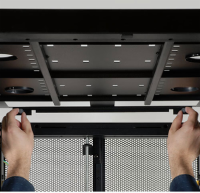42U Seismic-Certified Rack Enclosure Cabinet, 27.75 Inch Depth, 353 lbs Weight Capacity