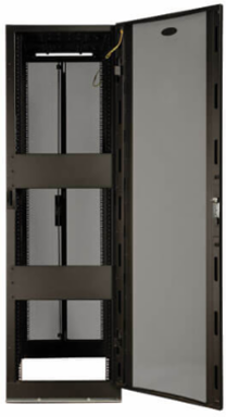 42U Seismic-Certified Rack Enclosure Cabinet, 27.75 Inch Depth, 353 lbs Weight Capacity