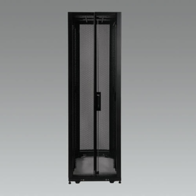 45U Standard-Depth Server Rack Enclosure, 3000 lb Capacity, 27.75 Inch Depth