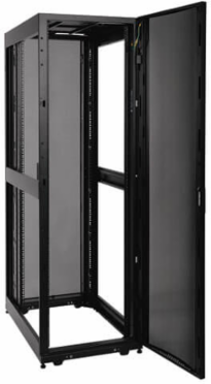 45U Deep Rack Enclosure Cabinet, 1143mm Depth, 3000 lb Capacity