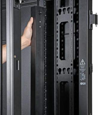 45U Extra-Deep Server Rack with 48 Inch Depth, Secure Doors & Side Panels Included