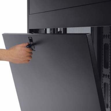 45U Extra-Deep Server Rack with 48 Inch Depth, Secure Doors & Side Panels Included